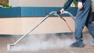 Carpet cleaning steam